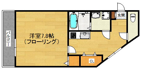 福岡県福岡市城南区片江３ 福大前駅 1K マンション 賃貸物件詳細