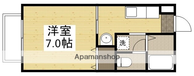 岡山県倉敷市中庄 中庄駅 1K アパート 賃貸物件詳細
