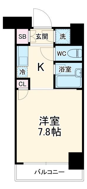 神奈川県横浜市中区末吉町１ 関内駅 1K マンション 賃貸物件詳細