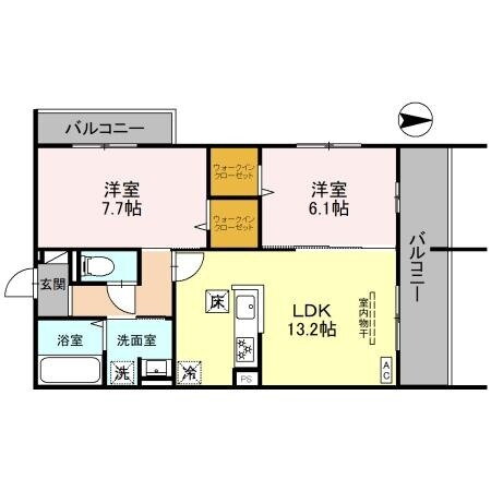 京都府京都市中京区西ノ京池ノ内町 二条駅 2LDK アパート 賃貸物件詳細