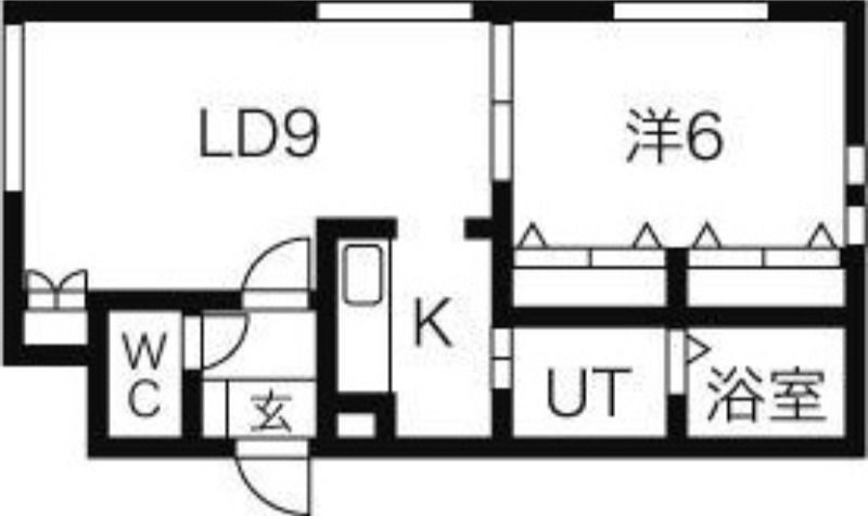 北海道札幌市東区北十六条東１ 北１８条駅 1LDK アパート 賃貸物件詳細