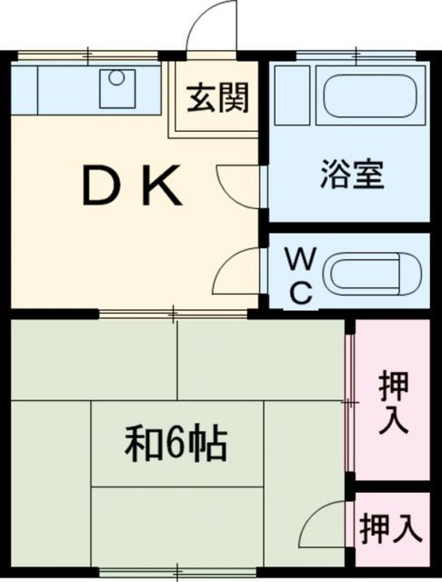 埼玉県さいたま市中央区上落合８ 大宮駅 1DK アパート 賃貸物件詳細