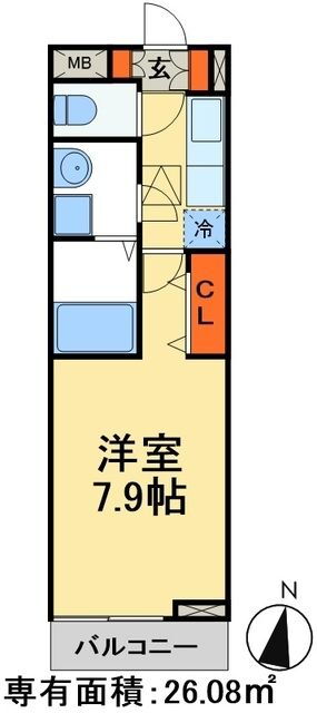 埼玉県八潮市大字古新田 八潮駅 1K アパート 賃貸物件詳細