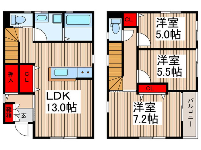埼玉県さいたま市浦和区本太１ 浦和駅 3LDK 一戸建て 賃貸物件詳細