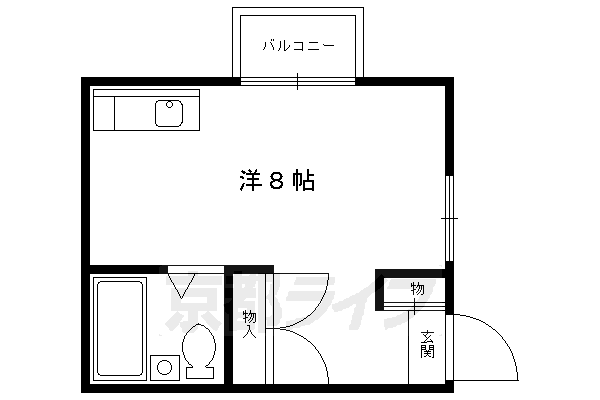 京都府京都市北区紫竹下緑町 北大路駅 1K マンション 賃貸物件詳細