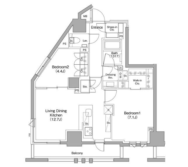 東京都目黒区碑文谷４ 都立大学駅 12LDK マンション 賃貸物件詳細