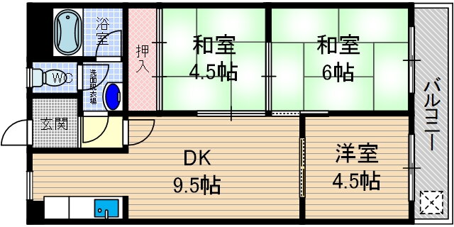 大阪府茨木市橋の内３ 総持寺駅 3LDK マンション 賃貸物件詳細