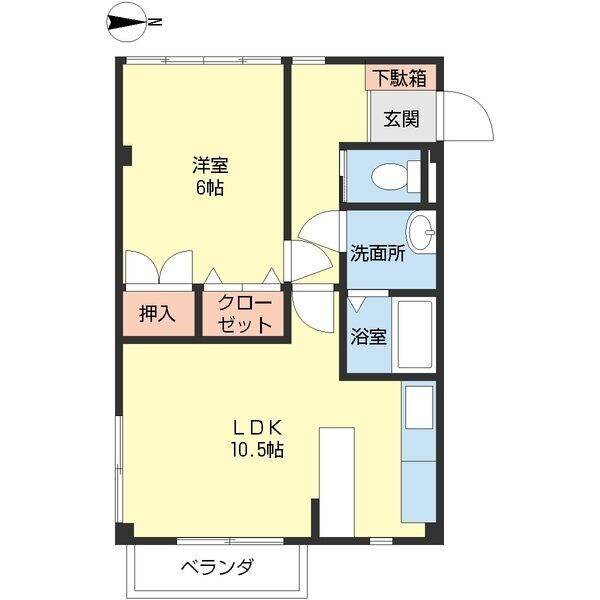 愛知県豊田市美里２ 豊田市駅 1LDK アパート 賃貸物件詳細