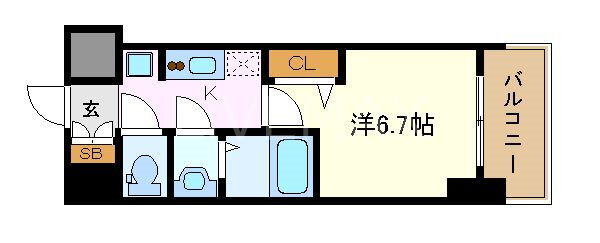 メイクス鶴舞ＩＩ 13階 1K 賃貸物件詳細