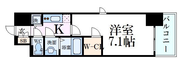 兵庫県神戸市中央区磯上通４ 三ノ宮駅 1K マンション 賃貸物件詳細