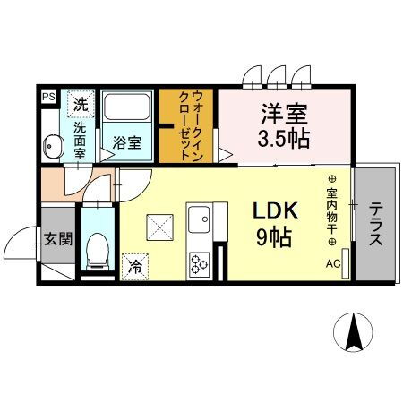 岐阜県岐阜市加納徳川町 加納駅 1LDK アパート 賃貸物件詳細