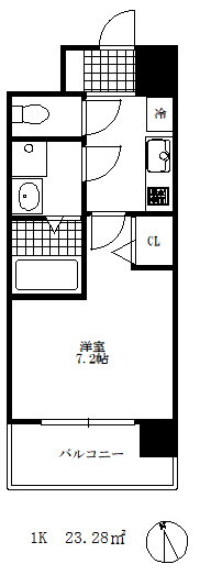 兵庫県神戸市兵庫区湊町２ 神戸駅 1K マンション 賃貸物件詳細