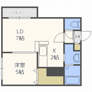北海道札幌市豊平区福住一条１ 福住駅 1LDK マンション 賃貸物件詳細