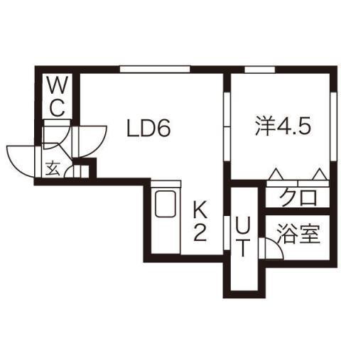 北海道札幌市東区北十三条東１６ 環状通東駅 1LDK アパート 賃貸物件詳細
