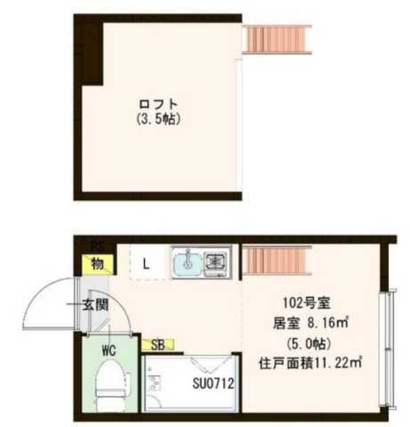 東京都新宿区北新宿２ 大久保駅 ワンルーム アパート 賃貸物件詳細