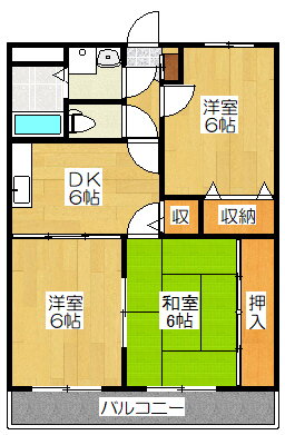 熊本県玉名市山田 玉名駅 3DK マンション 賃貸物件詳細