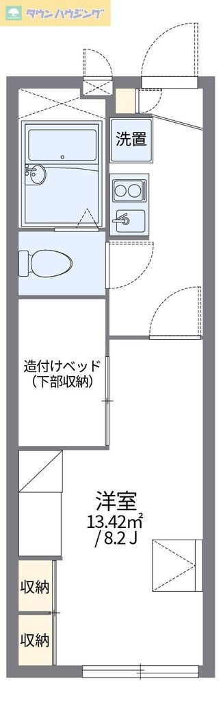 千葉県千葉市稲毛区園生町 稲毛駅 1K アパート 賃貸物件詳細