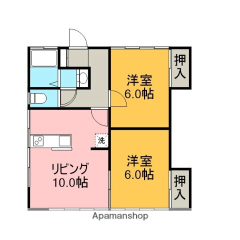 広島県東広島市黒瀬町楢原 安浦駅 2LDK アパート 賃貸物件詳細