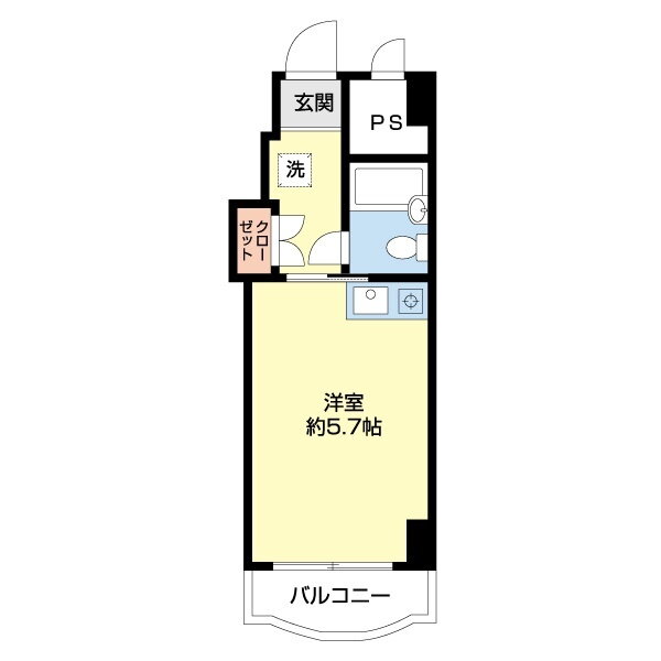 千葉県千葉市中央区松波４ 西千葉駅 1K マンション 賃貸物件詳細