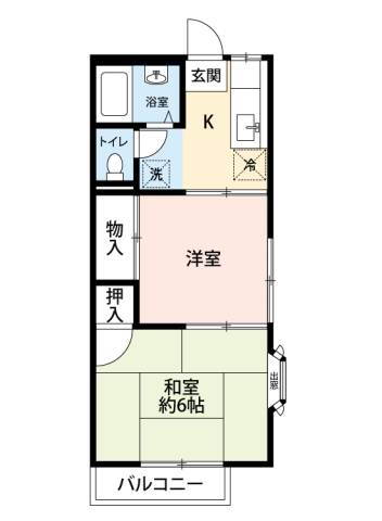 千葉県鎌ヶ谷市鎌ケ谷２ 鎌ヶ谷大仏駅 2DK アパート 賃貸物件詳細