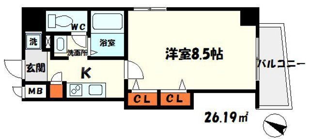 大阪府守口市豊秀町２ 守口市駅 1K マンション 賃貸物件詳細