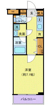 神奈川県川崎市中原区上丸子山王町１ 武蔵小杉駅 1K マンション 賃貸物件詳細