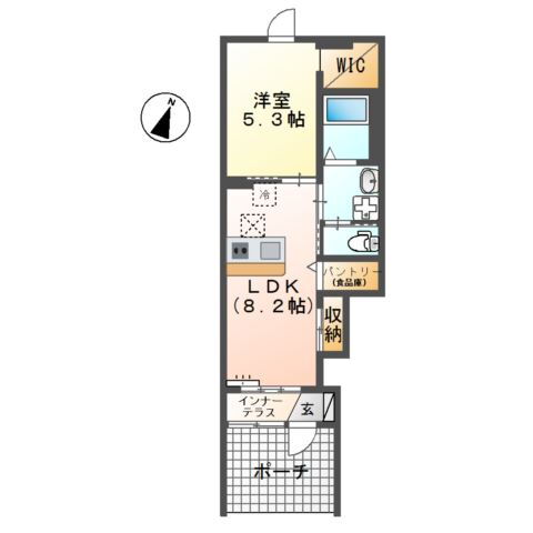 茨城県つくば市高見原２ 牛久駅 1LDK アパート 賃貸物件詳細
