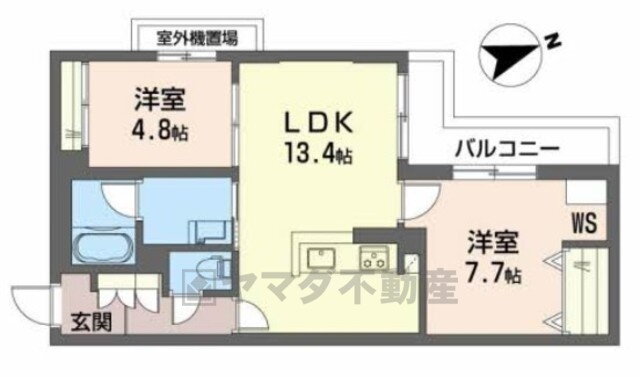 大阪府池田市鉢塚１ 池田駅 2LDK マンション 賃貸物件詳細