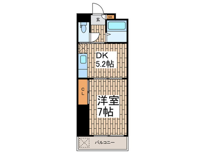東京都大田区西蒲田６ 蓮沼駅 1DK マンション 賃貸物件詳細
