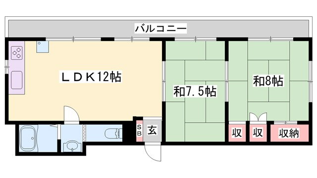 兵庫県姫路市東今宿２ 播磨高岡駅 2LDK マンション 賃貸物件詳細