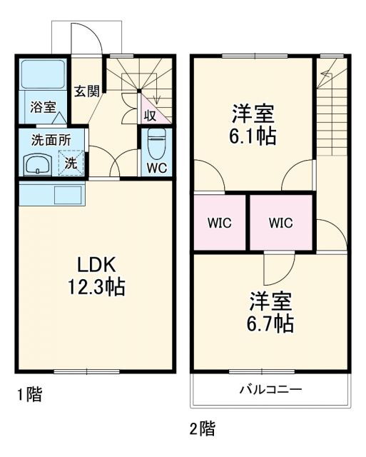 静岡県浜松市中央区高林２ 助信駅 2LDK 一戸建て 賃貸物件詳細