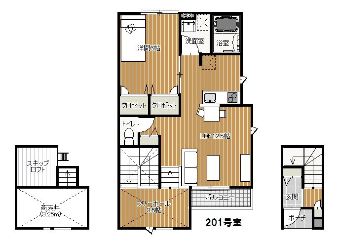 神奈川県相模原市中央区相模原２ 相模原駅 1LDK アパート 賃貸物件詳細