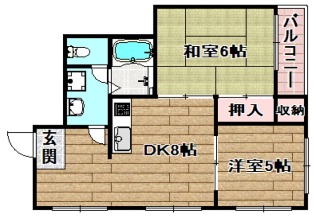 大阪府高槻市藤の里町 高槻市駅 2LDK マンション 賃貸物件詳細