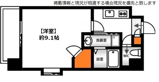 広島県広島市中区大手町５ 鷹野橋駅 1K マンション 賃貸物件詳細