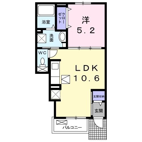 愛知県西尾市富山２ 西尾駅 1LDK アパート 賃貸物件詳細