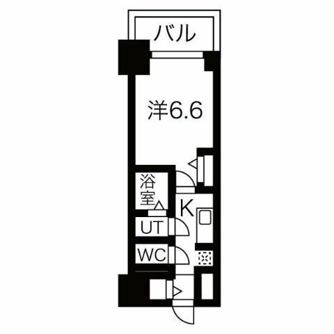 ファステート名古屋駅前ドリーム 4階 1K 賃貸物件詳細