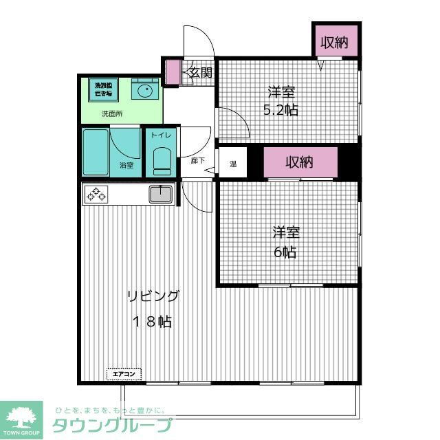 神奈川県横浜市鶴見区鶴見１ 鶴見駅 2LDK マンション 賃貸物件詳細