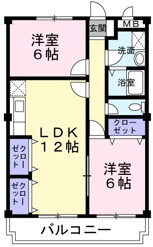 大阪府泉大津市寿町 泉大津駅 2LDK マンション 賃貸物件詳細