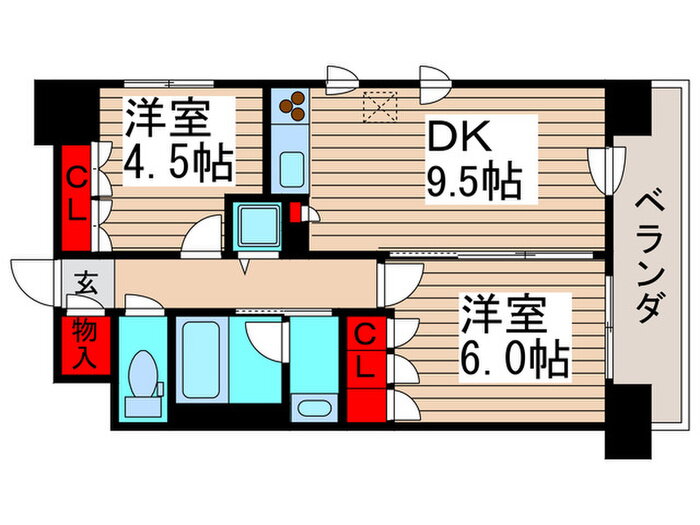 千葉県船橋市本郷町 西船橋駅 2DK マンション 賃貸物件詳細