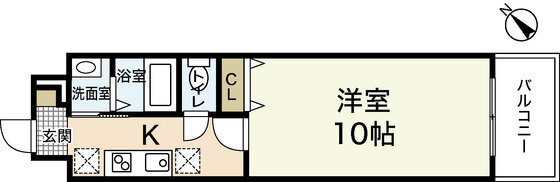 広島県広島市中区河原町 舟入町駅 1K マンション 賃貸物件詳細
