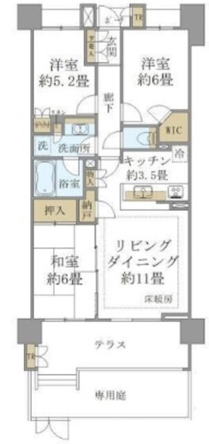 千葉県千葉市稲毛区小仲台３ 稲毛駅 3LDK マンション 賃貸物件詳細