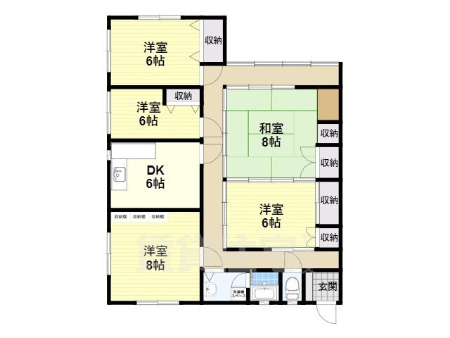 根成柿貸家 2階 5DK 賃貸物件詳細