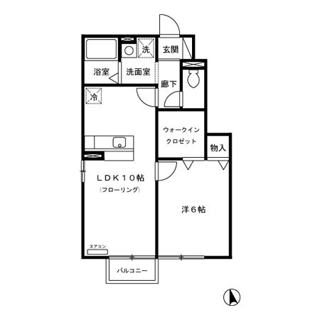 秋田県秋田市飯島長野中町 土崎駅 1LDK アパート 賃貸物件詳細