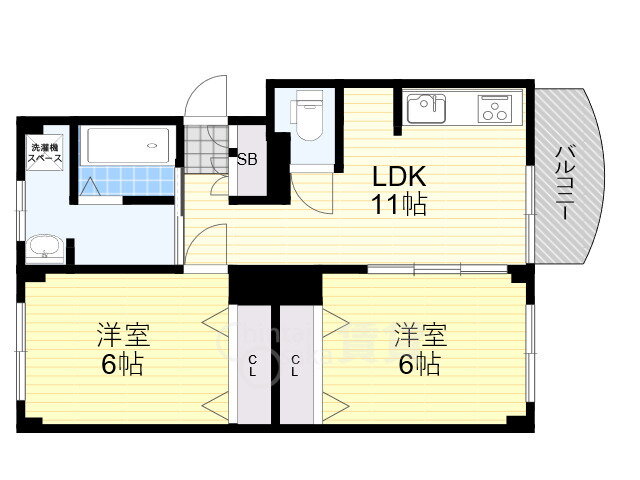 大阪府池田市八王寺１ 池田駅 2LDK マンション 賃貸物件詳細