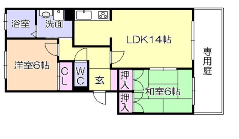 福岡県久留米市津福本町 久留米高校前駅 2LDK アパート 賃貸物件詳細