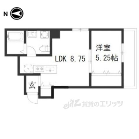 京都府京都市南区吉祥院井ノ口町 西大路駅 1LDK マンション 賃貸物件詳細