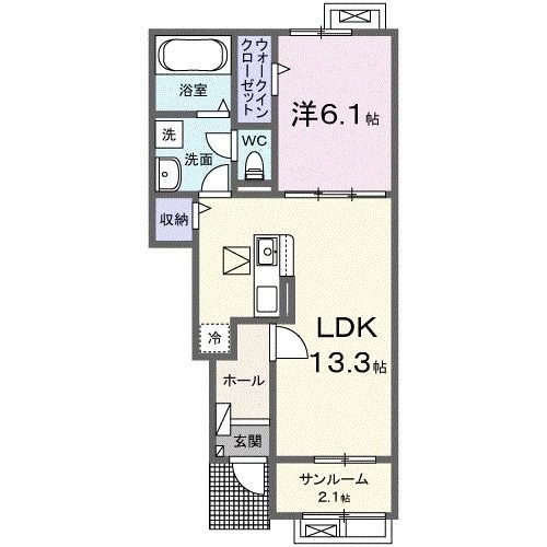 千葉県千葉市稲毛区長沼町 稲毛駅 1LDK アパート 賃貸物件詳細