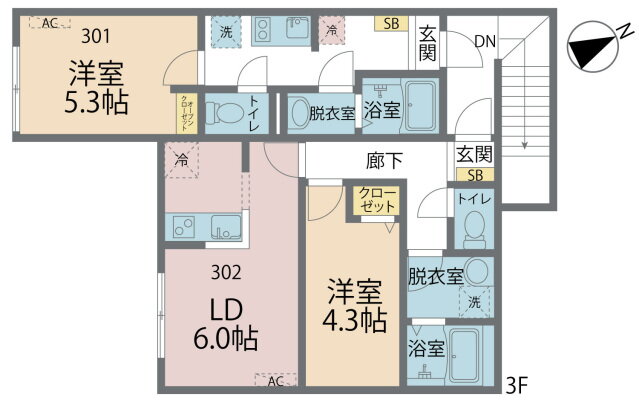 神奈川県相模原市中央区氷川町 相模原駅 1K アパート 賃貸物件詳細