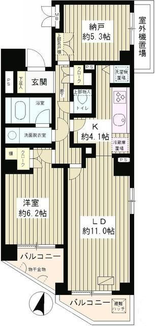 東京都杉並区高井戸東３ 浜田山駅 1SLDK マンション 賃貸物件詳細