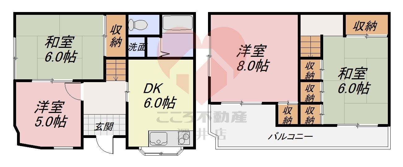 東大阪市俊徳町５丁目戸建 4DK 賃貸物件詳細